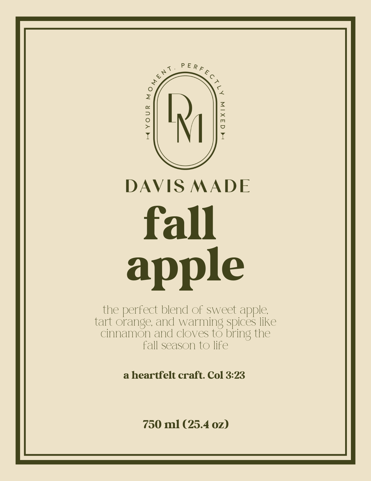 Fall Apple Mixer