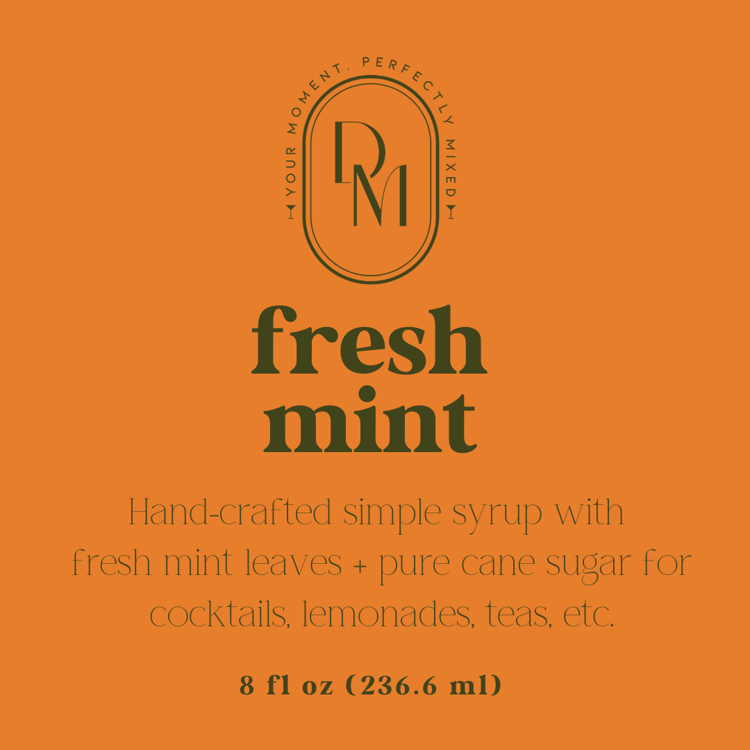 Fresh Mint Syrup